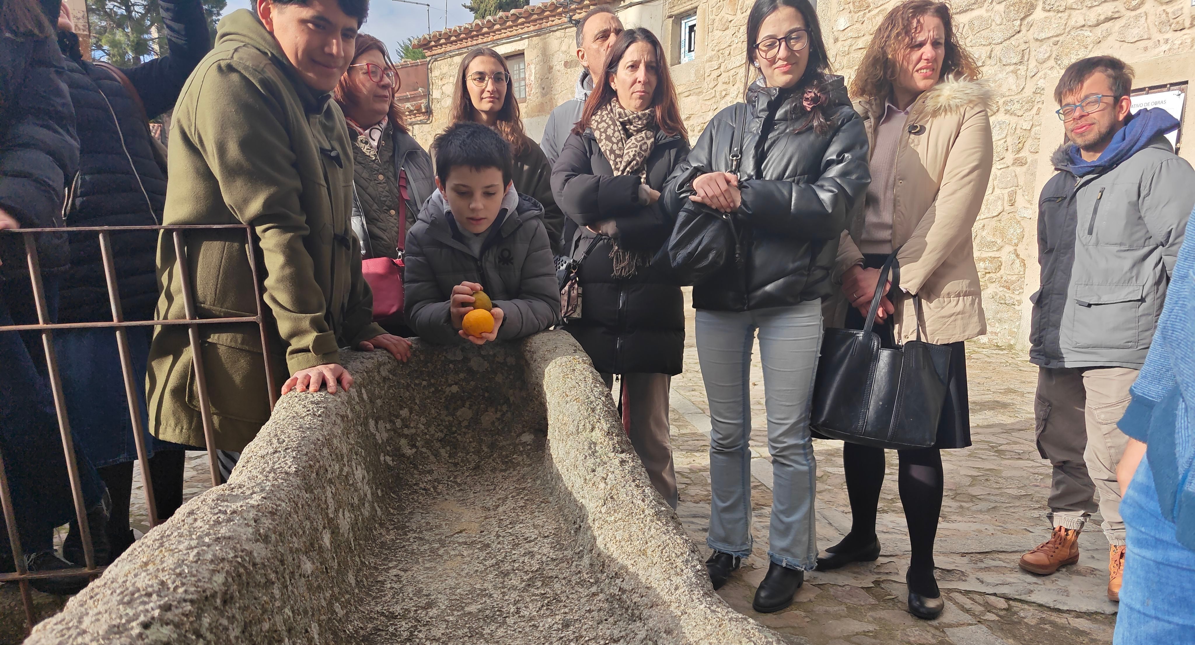 Detalle de la Alberca